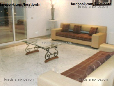 Ain Zaghouan&nbsp;Jardins de Carthage&nbsp;Location vacances&nbsp;Appart. 3 pi�ces&nbsp;Super luxueux s2 tout neuf