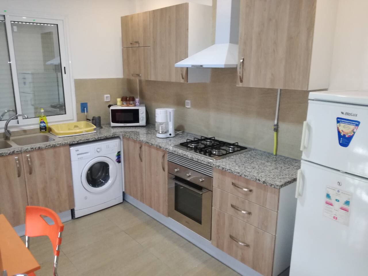 Ain Zaghouan Jardins de Carthage Location vacances Appart. 2 pices Neuf et luxueux jardin de carthage 120d par jour