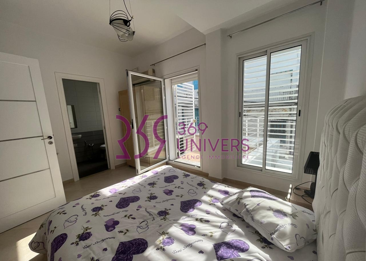 La Marsa Marsa Safsaf Location Duplex Duplex meuble s3 a la marsa ref rd001