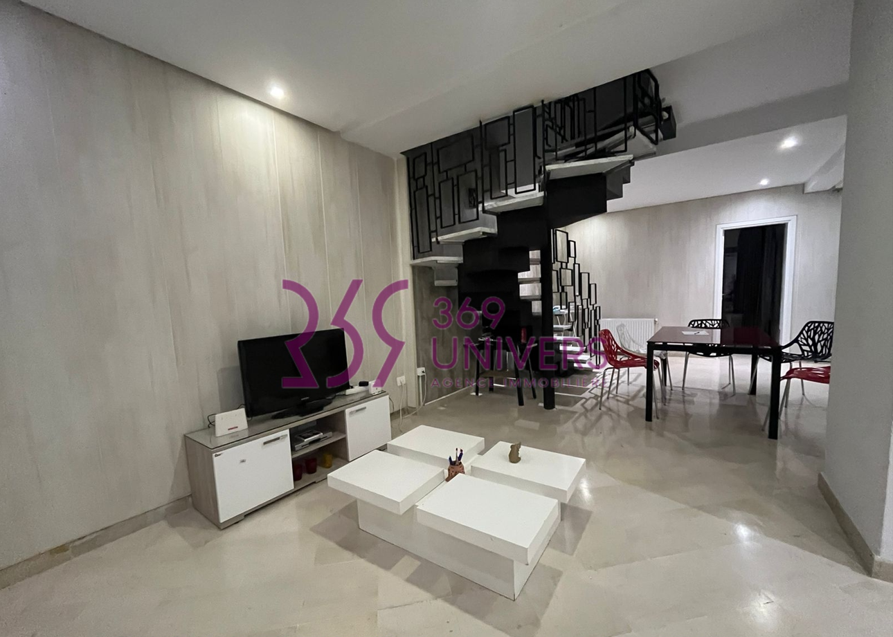 La Marsa Marsa Safsaf Location Duplex Duplex meuble s3 a la marsa ref rd001