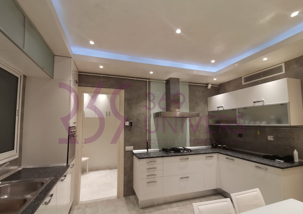 La Marsa&nbsp;Berge Du Lac&nbsp;Location&nbsp;Appart. 3 pi�ces&nbsp;Appart s3 meuble au lac 2 ref ra015