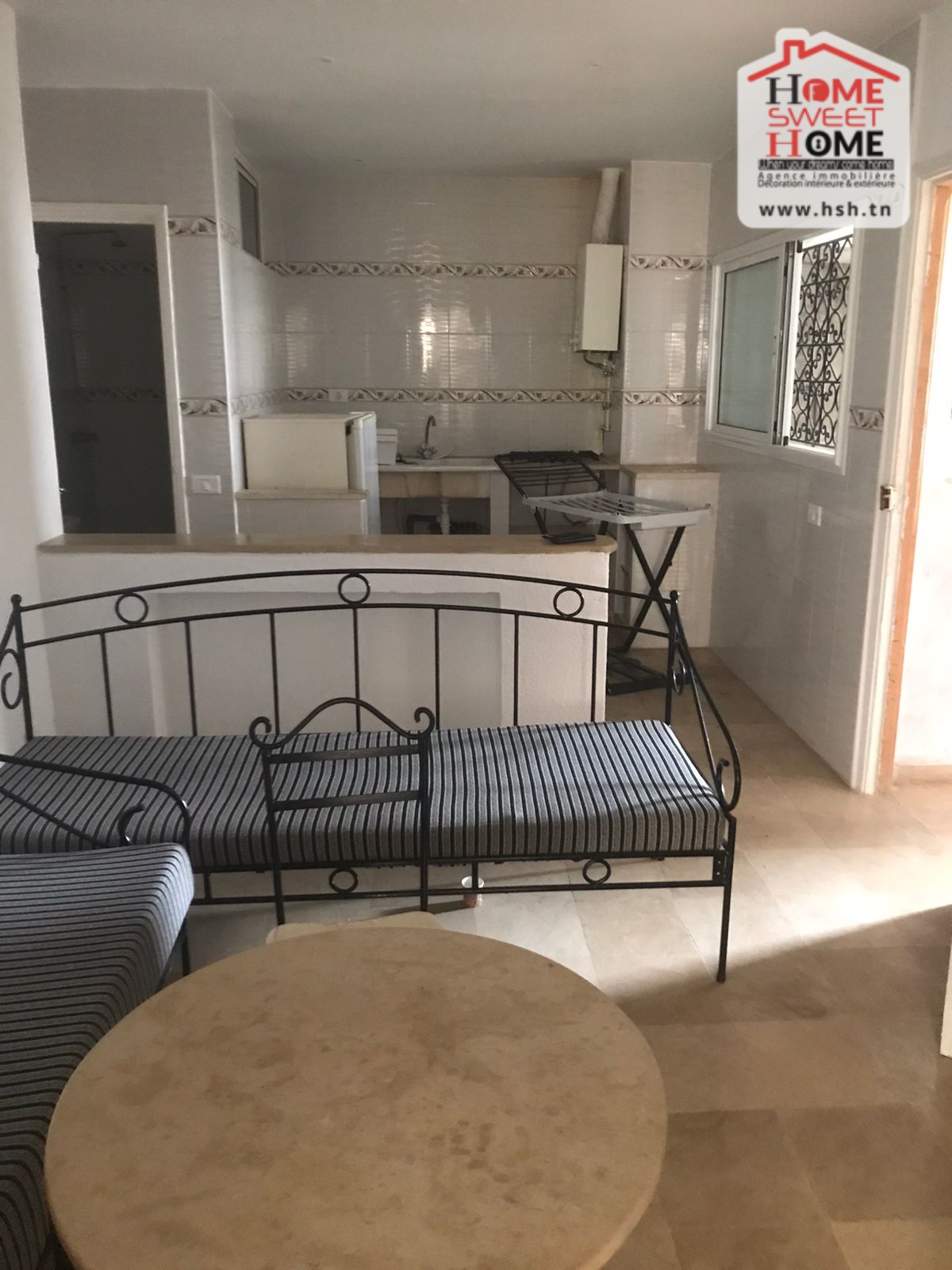 El Kram&nbsp;Le Kram Est&nbsp;Location&nbsp;Appart. 1 pi�ce&nbsp;Appart sohane meubl� kram est