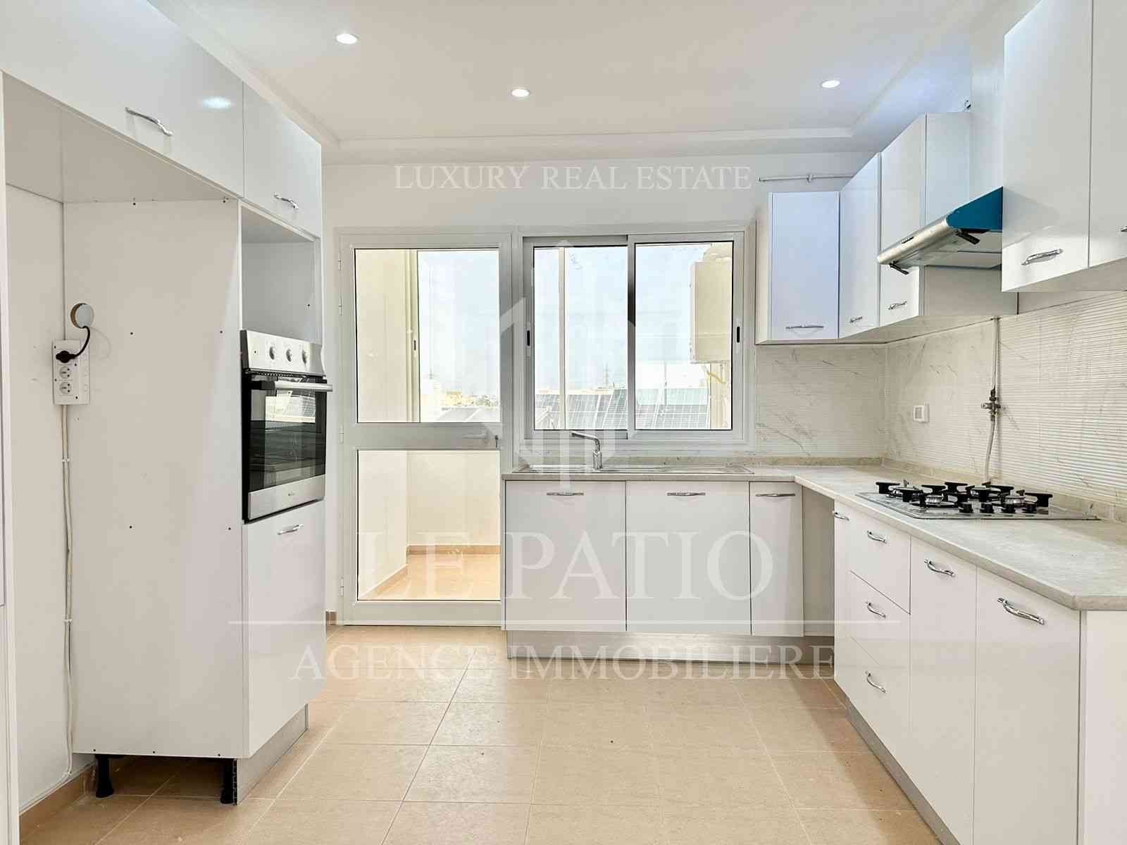 Ain Zaghouan Jardins de Carthage Location Appart. 4 pices Appartement s3 jdc