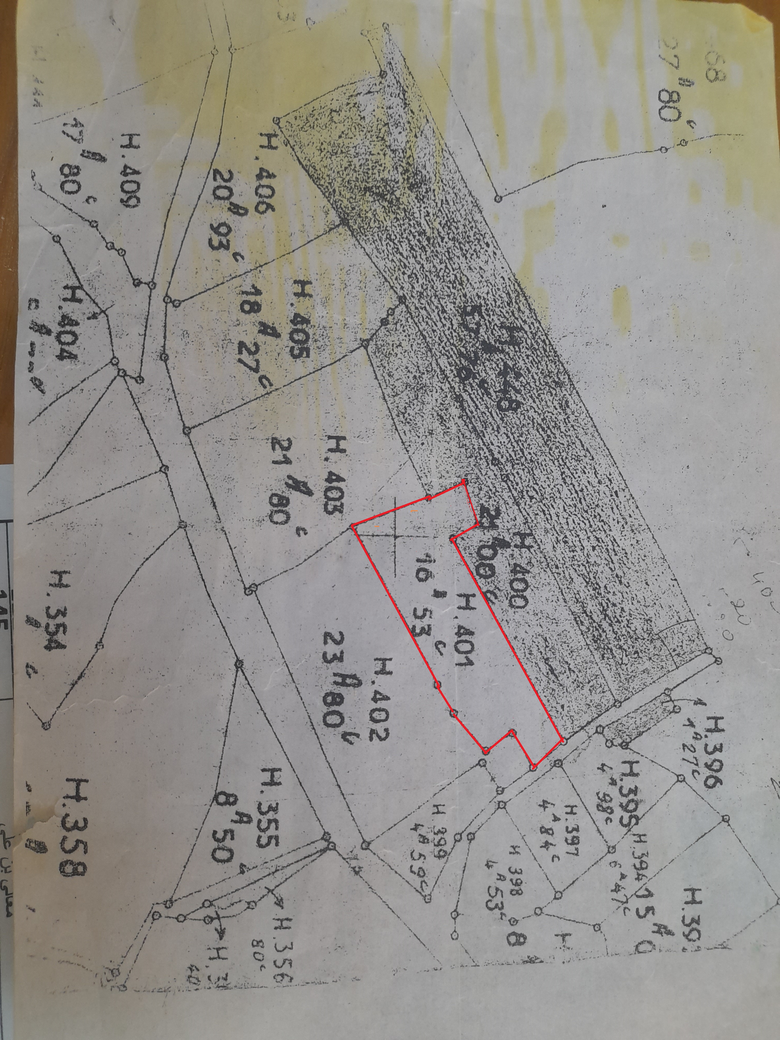 Akouda&nbsp;Chatt Meriem&nbsp;Terrain&nbsp;Terrain agricole&nbsp;Terrain 1653 m2 � oued dar braham