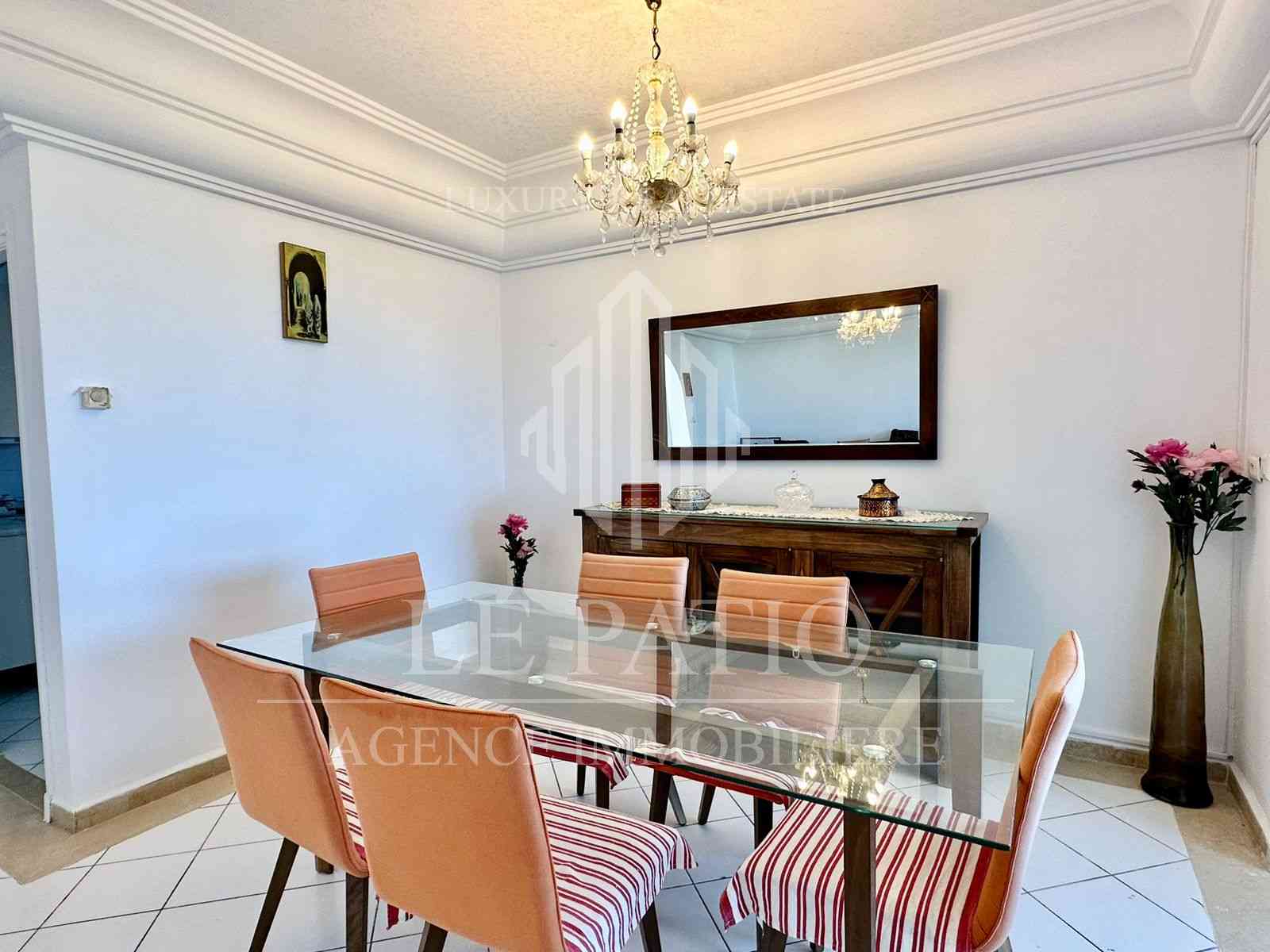 La Marsa Gammart Location Duplex Duplex meubl avec vue sur mer a gammarth