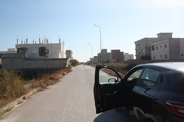 Hammam Chatt&nbsp;Borj Cedria&nbsp;Terrain&nbsp;Terrain nu&nbsp;Gps  terrain nu cot� plage hotel caraeban