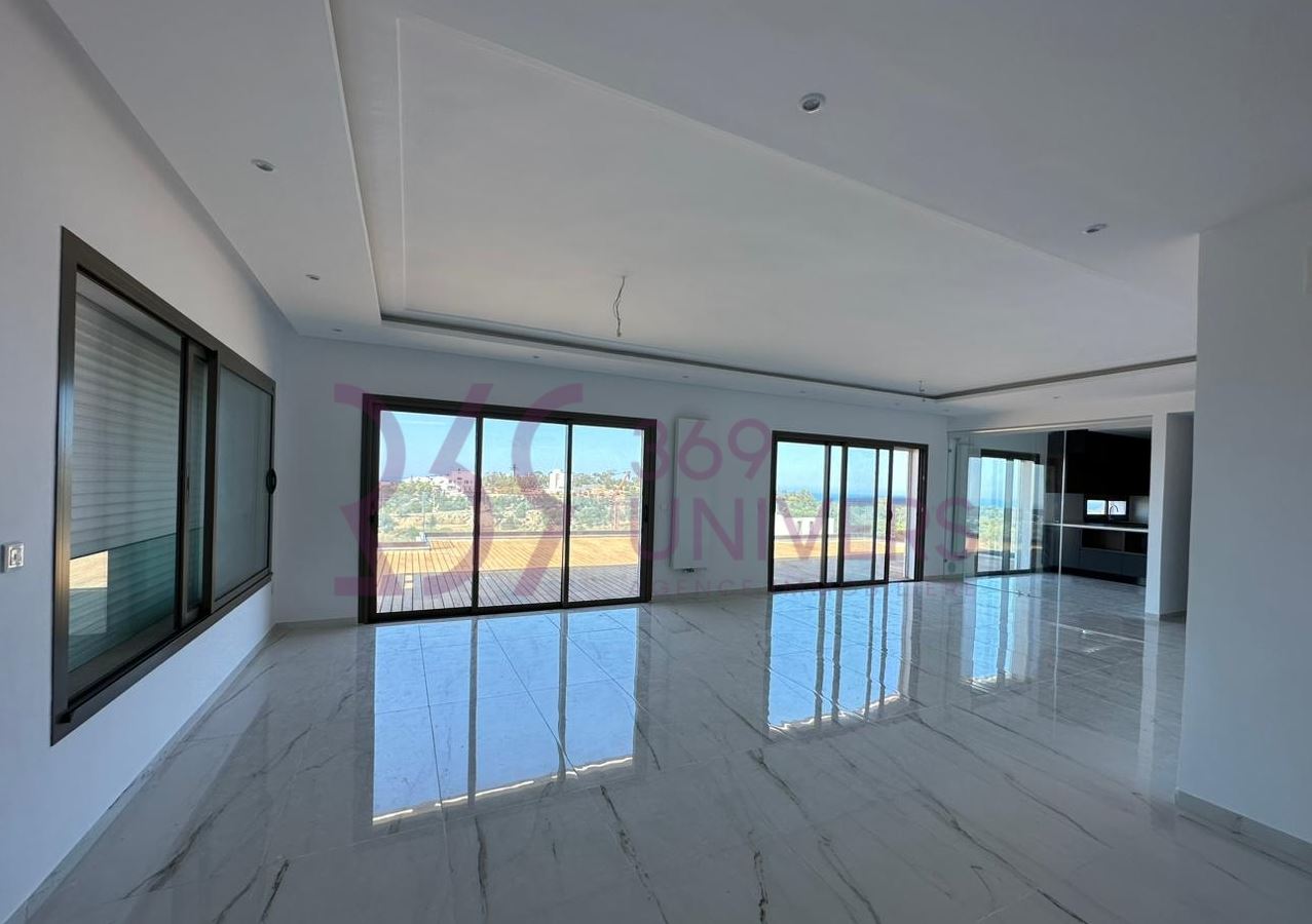 La Marsa&nbsp;Gammart&nbsp;Location&nbsp;Appart. 3 pi�ces&nbsp;Penthouse avec vue sur mer � gammarth ref ra038