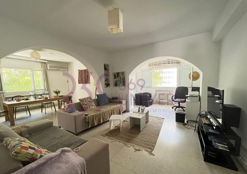 La Marsa Marsa Ennassim Location Maisons Villa avec jardin  la marsa ref rh050