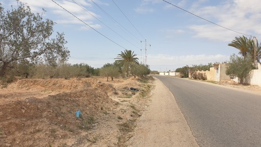 Djerba - Midoun El May Terrain Terrain agricole Terrain 2 658 m2 sur route  el may  4175 djerba
