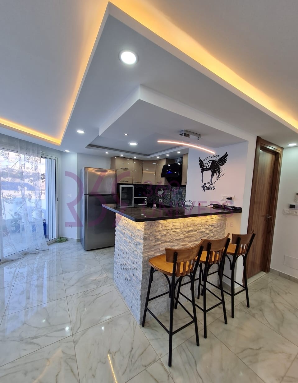 La Marsa&nbsp;Cite El Khalil&nbsp;Location&nbsp;Appart. 1 pi�ce&nbsp;Appartement avec terrasse � la marsa ref ra043