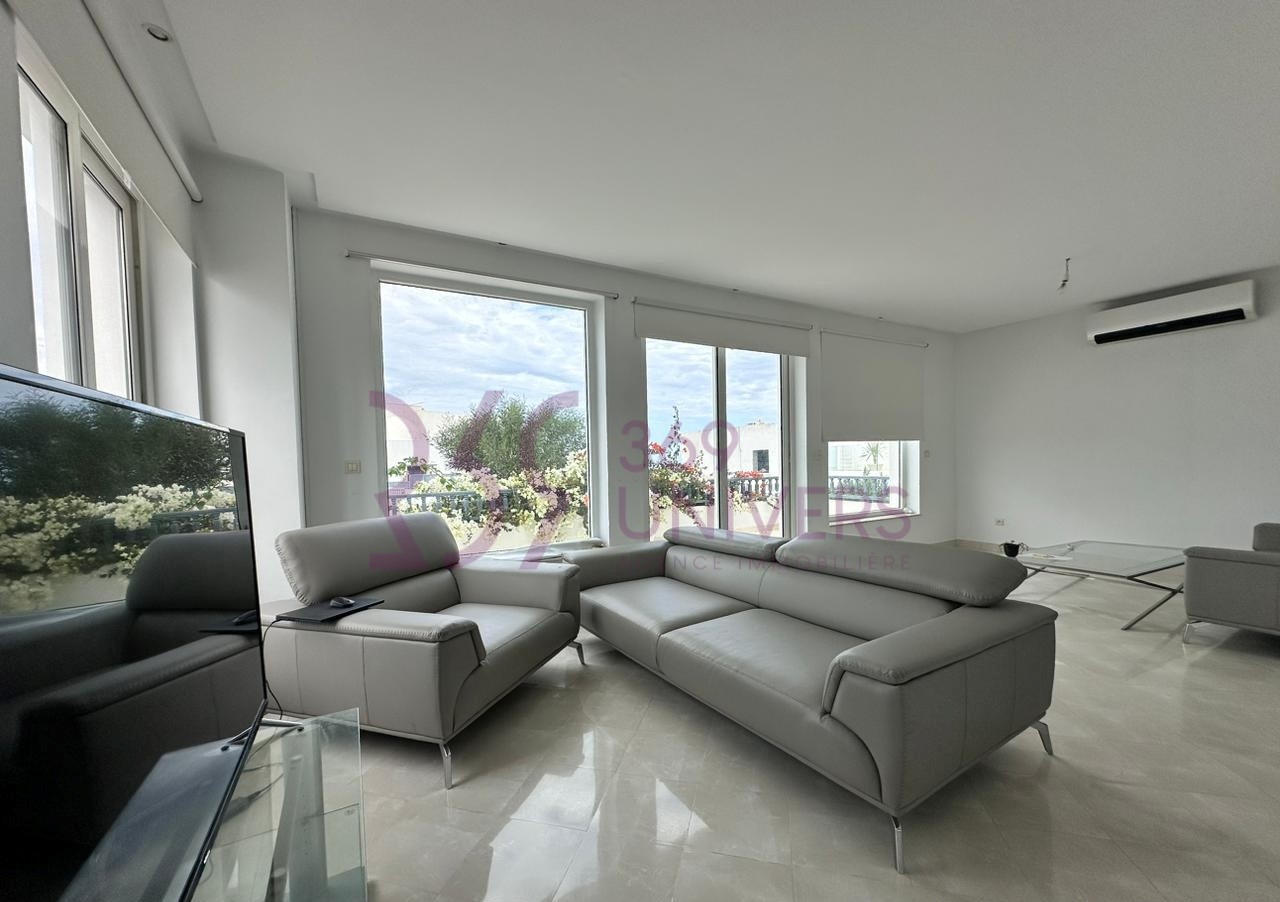 La Marsa&nbsp;Gammart&nbsp;Location&nbsp;Maisons&nbsp;Duplex avec vue sur mer � gammarth ref rd024