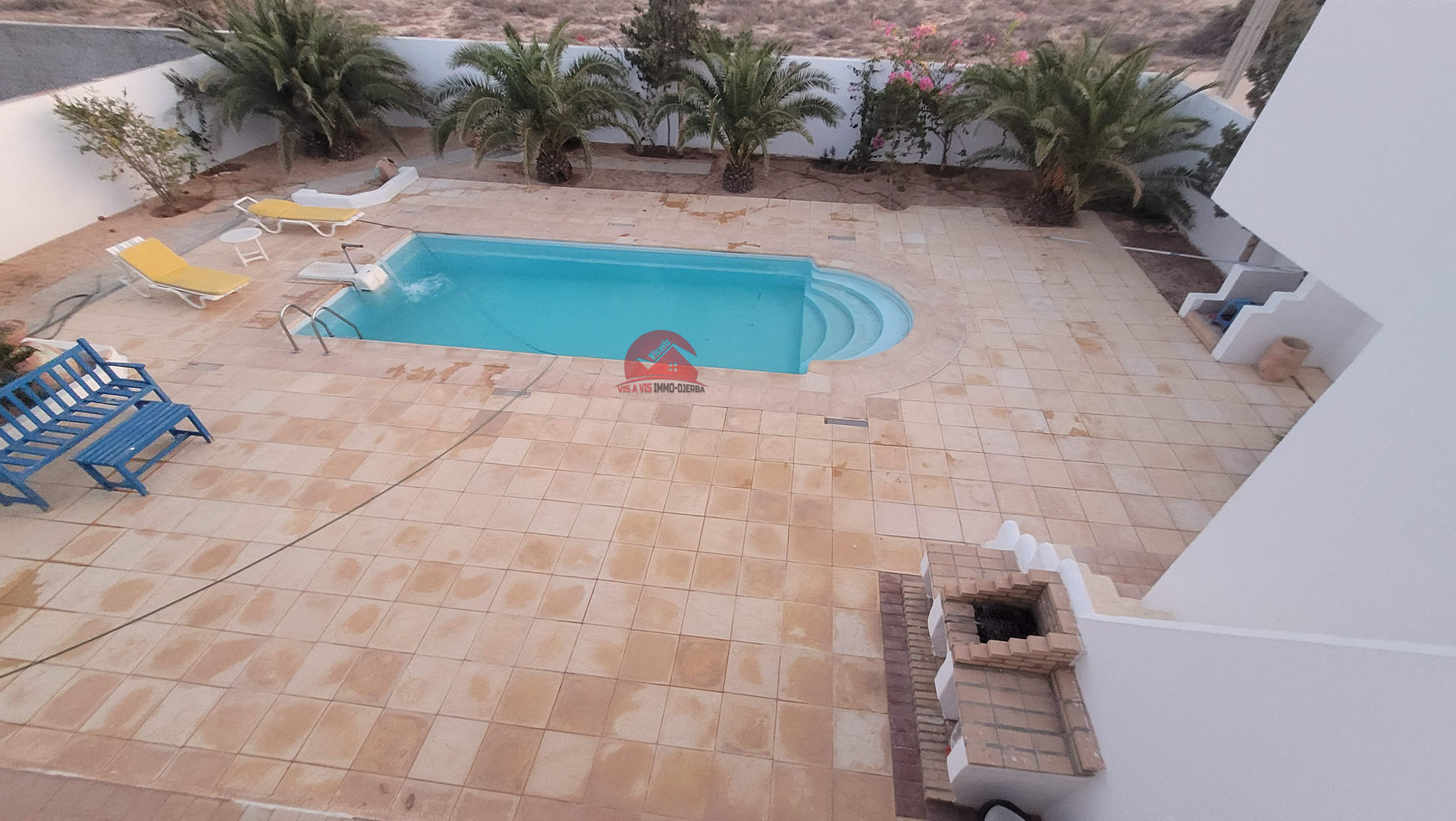 Djerba - Houmet Essouk Djerba  Location Maisons Villa avec piscine privee a djerba  ref l740