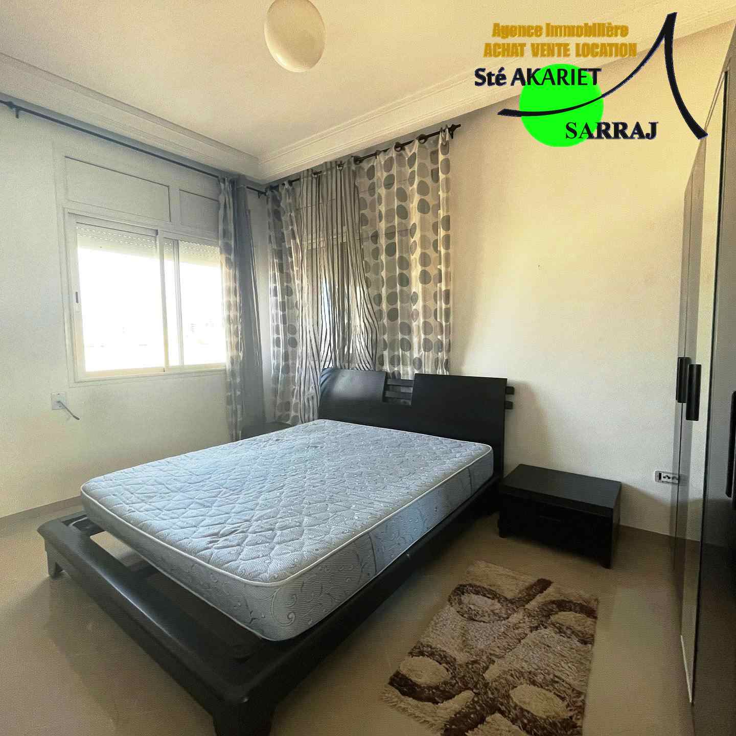 Sousse Jaouhara&nbsp;Sousse Khezama&nbsp;Vente&nbsp;Appart. 3 pi�ces&nbsp;Lumineux appartement s2 avec grand terrasse khzema