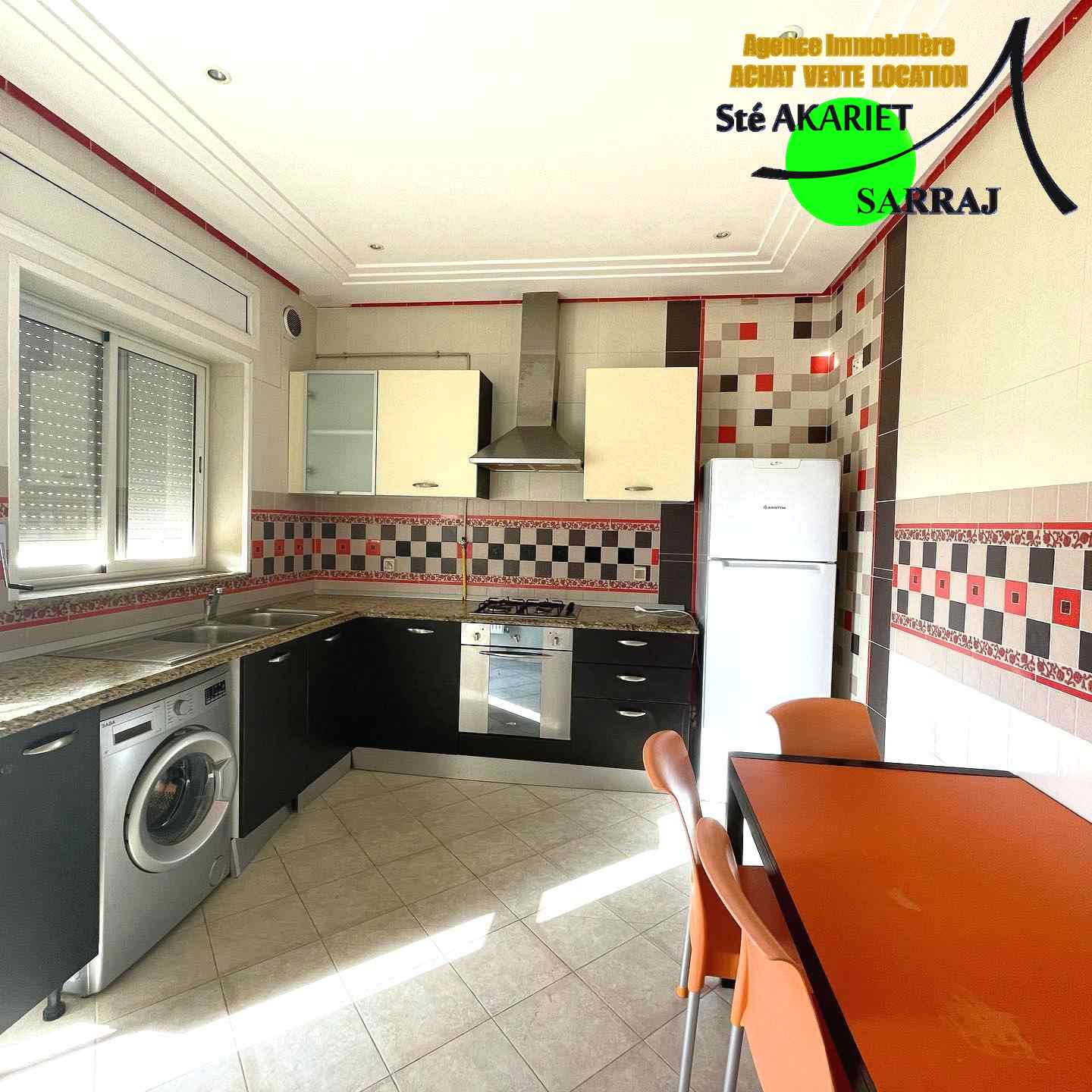 Sousse Jaouhara&nbsp;Sousse Khezama&nbsp;Vente&nbsp;Appart. 3 pi�ces&nbsp;Lumineux appartement s2 avec grand terrasse khzema