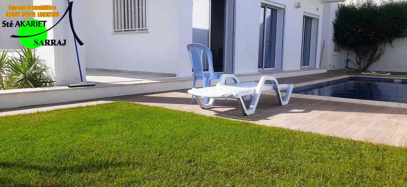 Sousse Riadh&nbsp;Sousse Riadh&nbsp;Vente&nbsp;Maisons&nbsp;Lux villa style am�ricain et piscine � cit� riadh