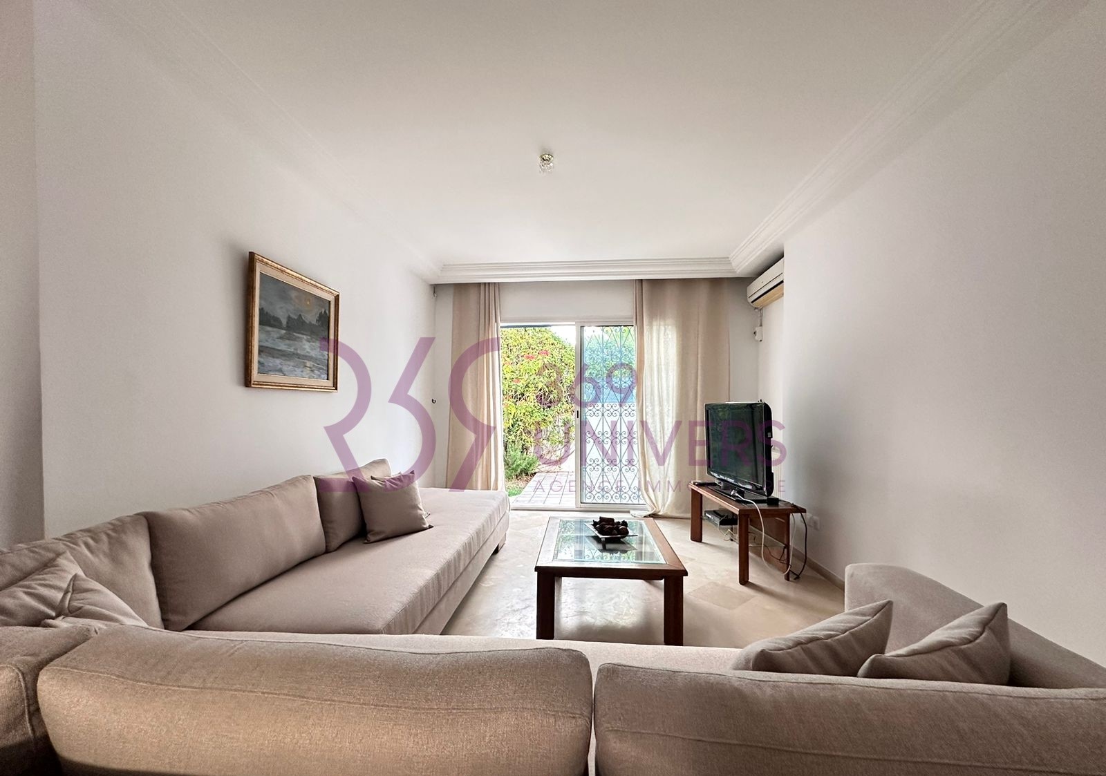 La Marsa Gammart Location Appart. 2 pices Appartement avec terrasse  gammarth ref ra053