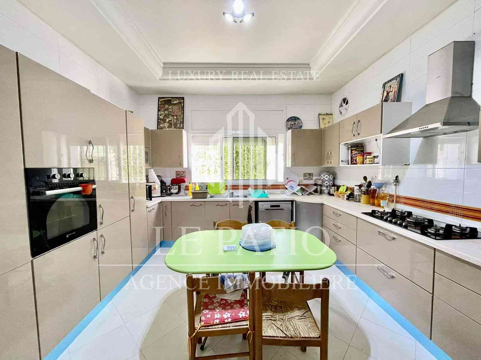 La Marsa&nbsp;Gammart&nbsp;Location&nbsp;Maisons&nbsp;Villa s4 ave grand jardin a gammarth