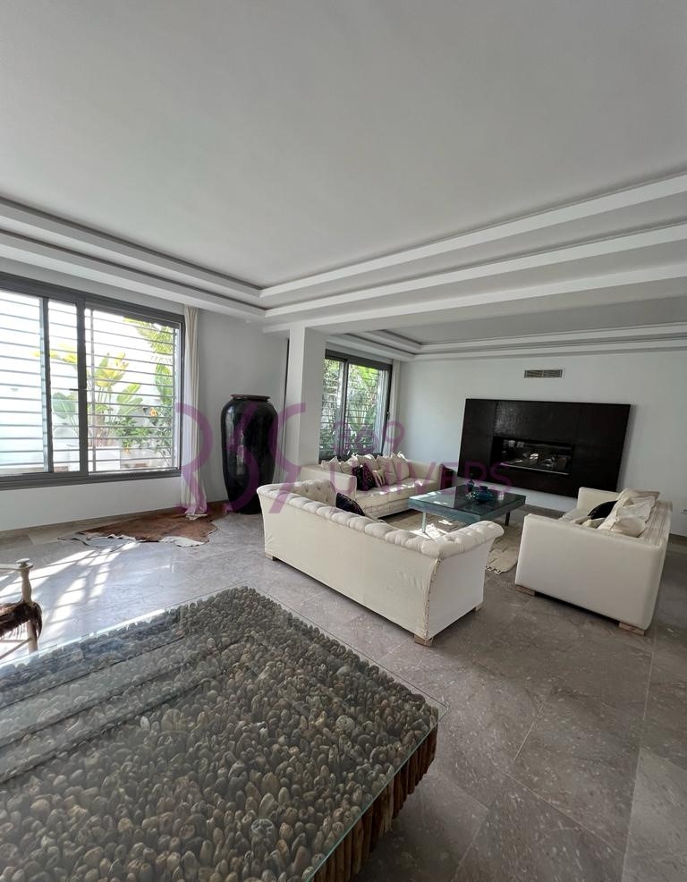 La Marsa Gammart Location Maisons Villa meuble avec piscine  gammarth rh074