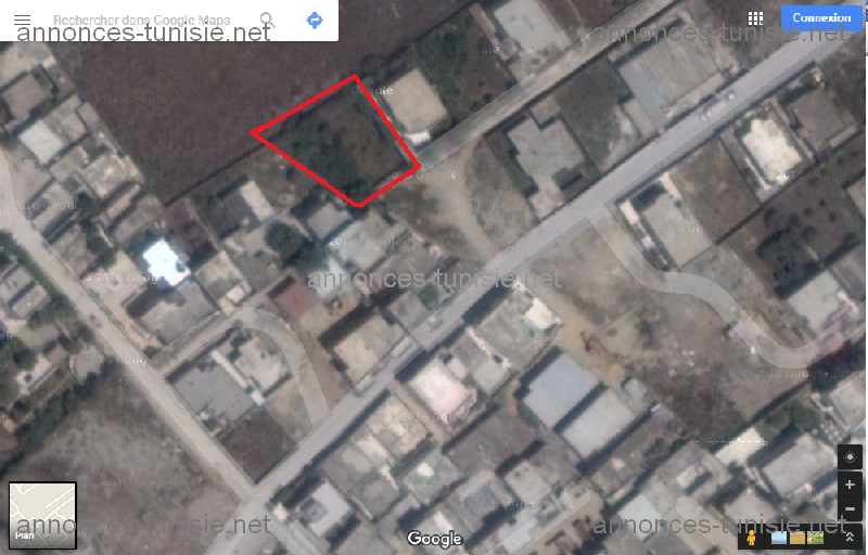La Soukra&nbsp;Sidi Soufiene&nbsp;Terrain&nbsp;Terrain nu&nbsp;Terrain � soukra de 611m2 avec titre individuel