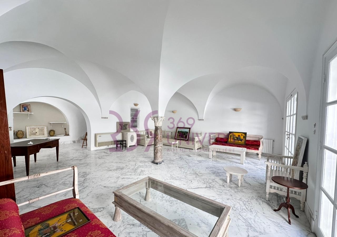 Carthage Amilcar Location Maisons Villa avec piscine  carthage ref rh095