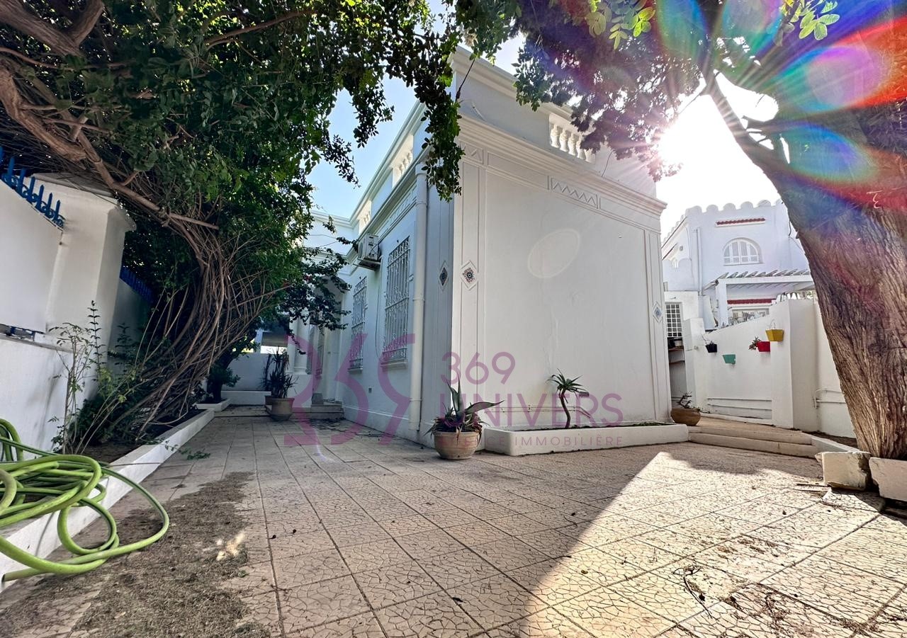 La Marsa&nbsp;Marsa Safsaf&nbsp;Location&nbsp;Maisons&nbsp;Villa meubl�e avec terrasse � la marsa ref rh108