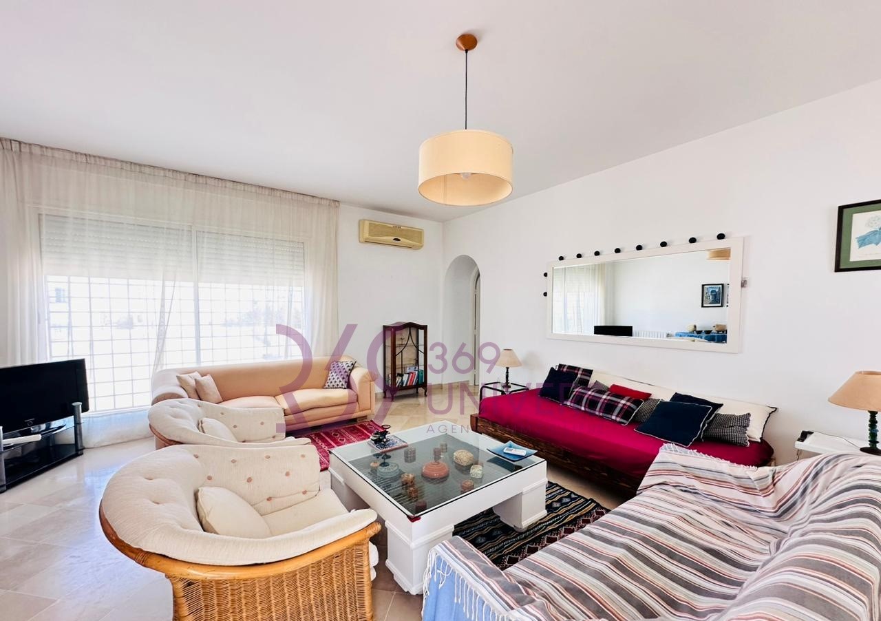 La Marsa&nbsp;Cite Du Stade&nbsp;Location&nbsp;Appart. 1 pi�ce&nbsp;Appartement meuble avec jardin � la marsa