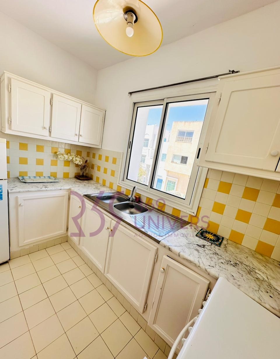 La Marsa&nbsp;Cite Du Stade&nbsp;Location&nbsp;Appart. 1 pi�ce&nbsp;Appartement meuble avec jardin � la marsa