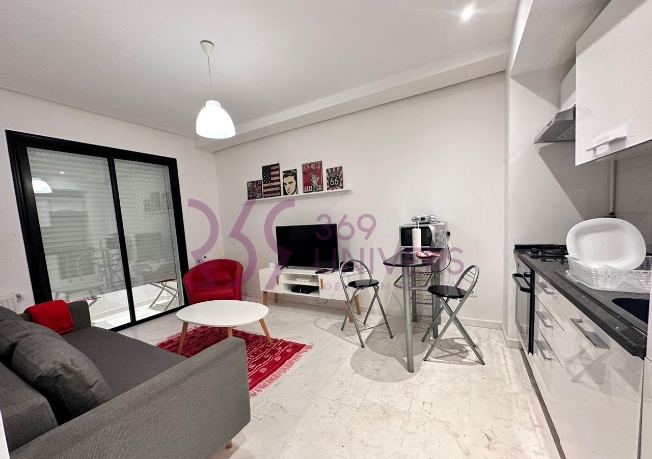 La Marsa&nbsp;Marsa Safsaf&nbsp;Location&nbsp;Appart. 1 pi�ce&nbsp;Appartement avec balcon � la marsa ref ra027