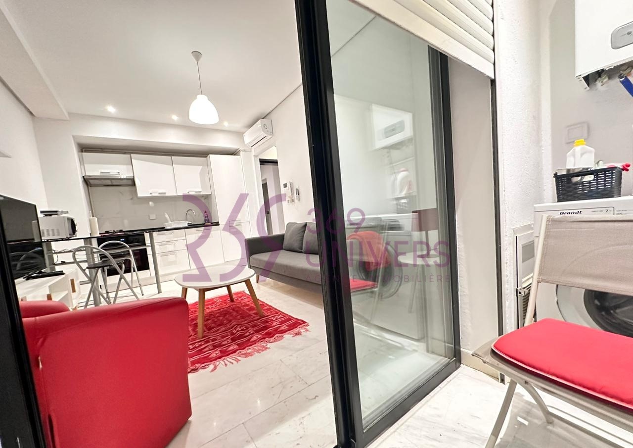 La Marsa&nbsp;Marsa Safsaf&nbsp;Location&nbsp;Appart. 1 pi�ce&nbsp;Appartement avec balcon � la marsa ref ra027