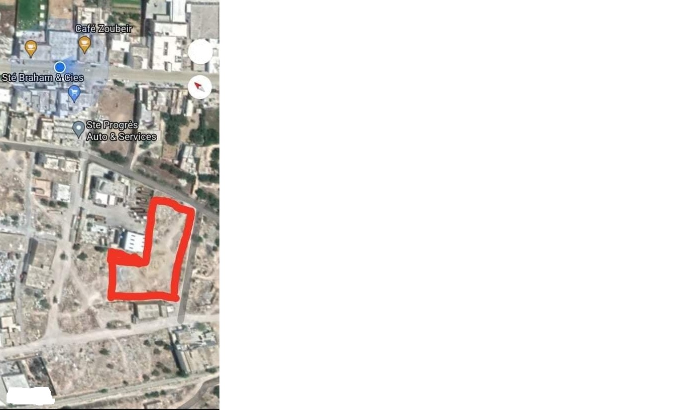 Teboulba&nbsp;Teboulba&nbsp;Terrain&nbsp;Terrain nu&nbsp;Terrain nu pour projet industriel ou autre