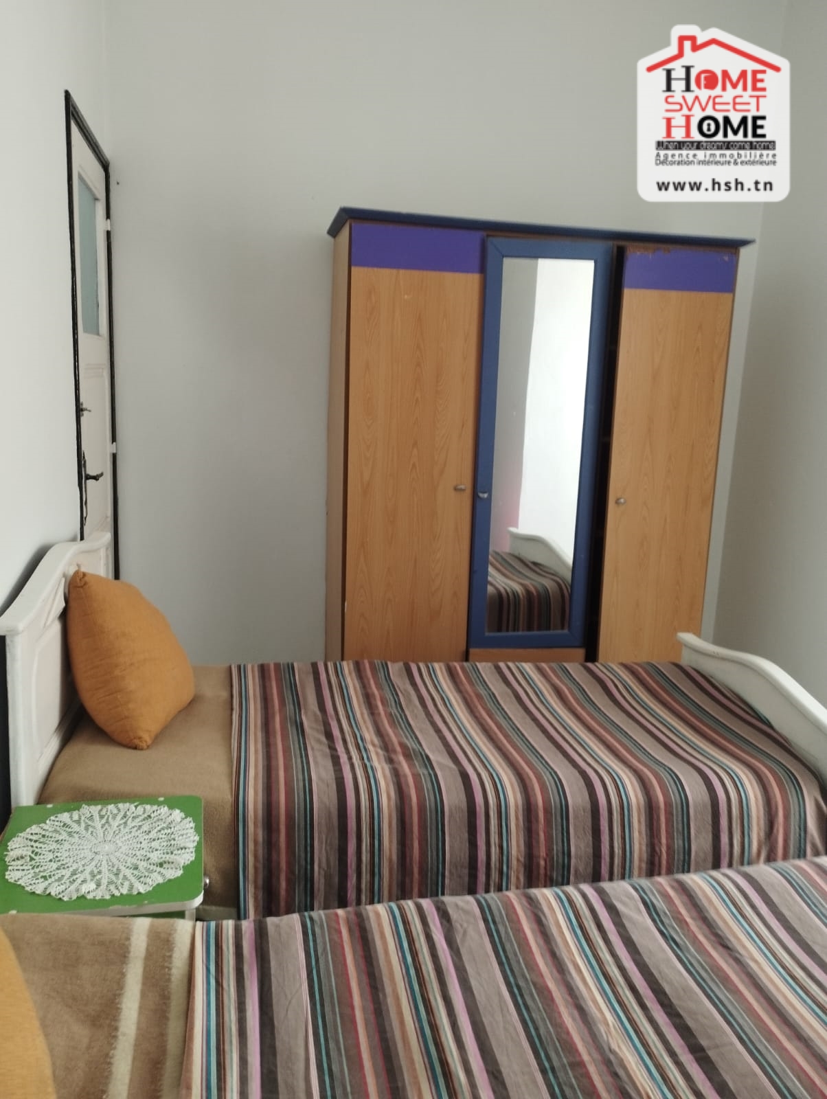 Bizerte Nord&nbsp;Bizerte&nbsp;Location&nbsp;Appart. 2 pi�ces&nbsp;Duplex alma meubl� � bizerte