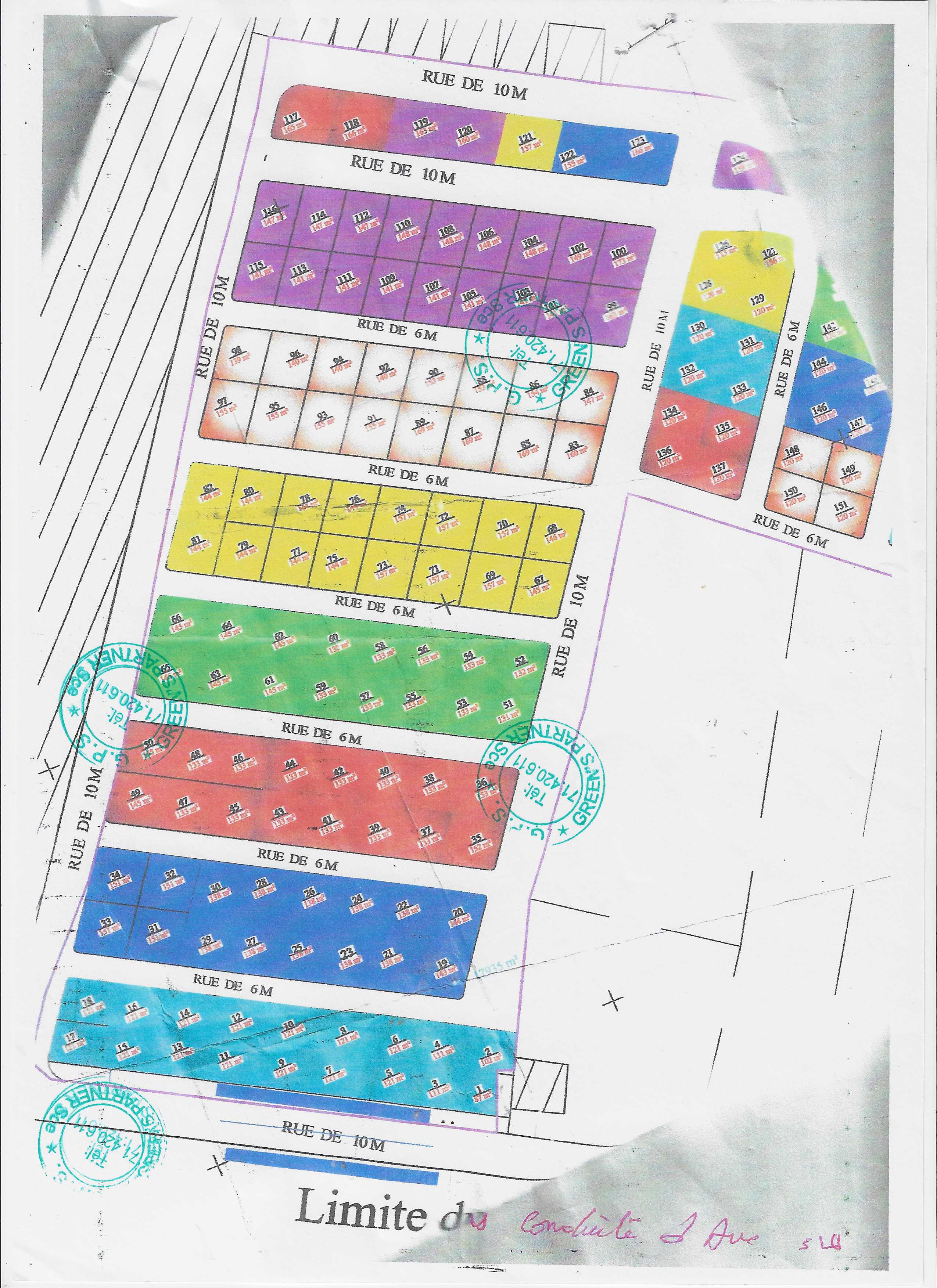 Mohamadia&nbsp;Cite Ezzitoun 2&nbsp;Terrain&nbsp;Terrain nu&nbsp;Gps  grand terrain loti de sept ha mhamdia