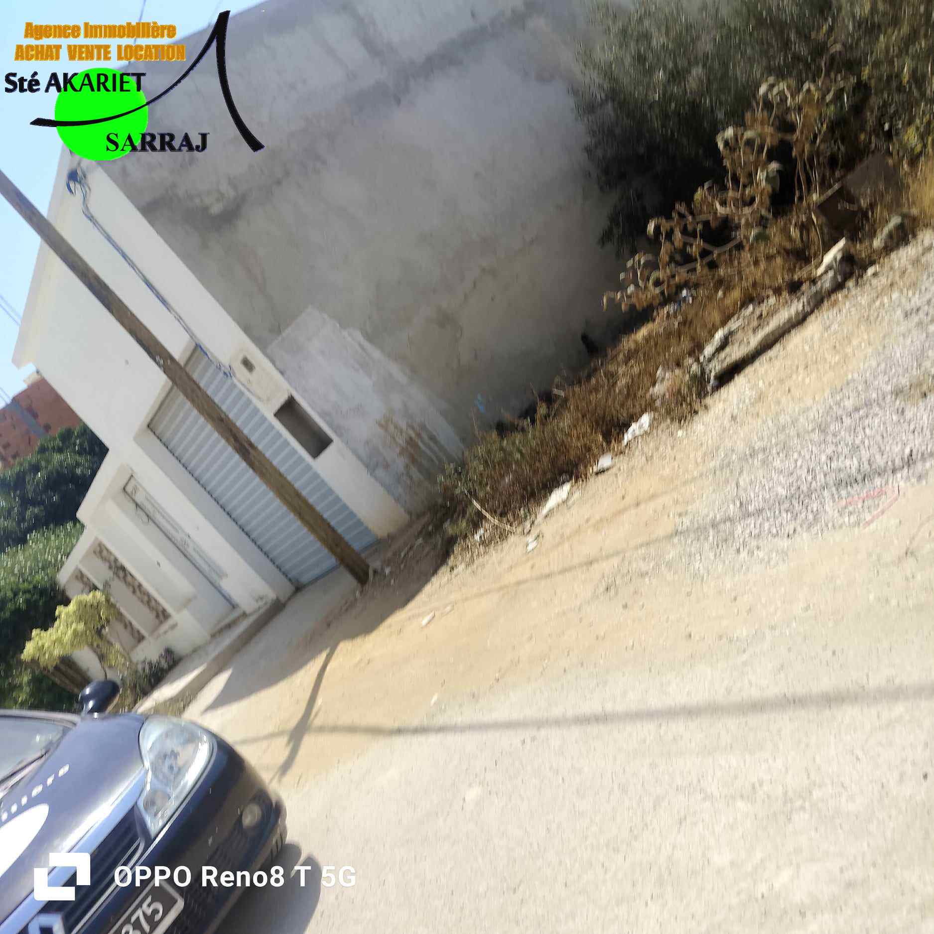 Akouda Chatt Meriem Terrain Terrain agricole Terrain 200m pas loin de municipalit tantana