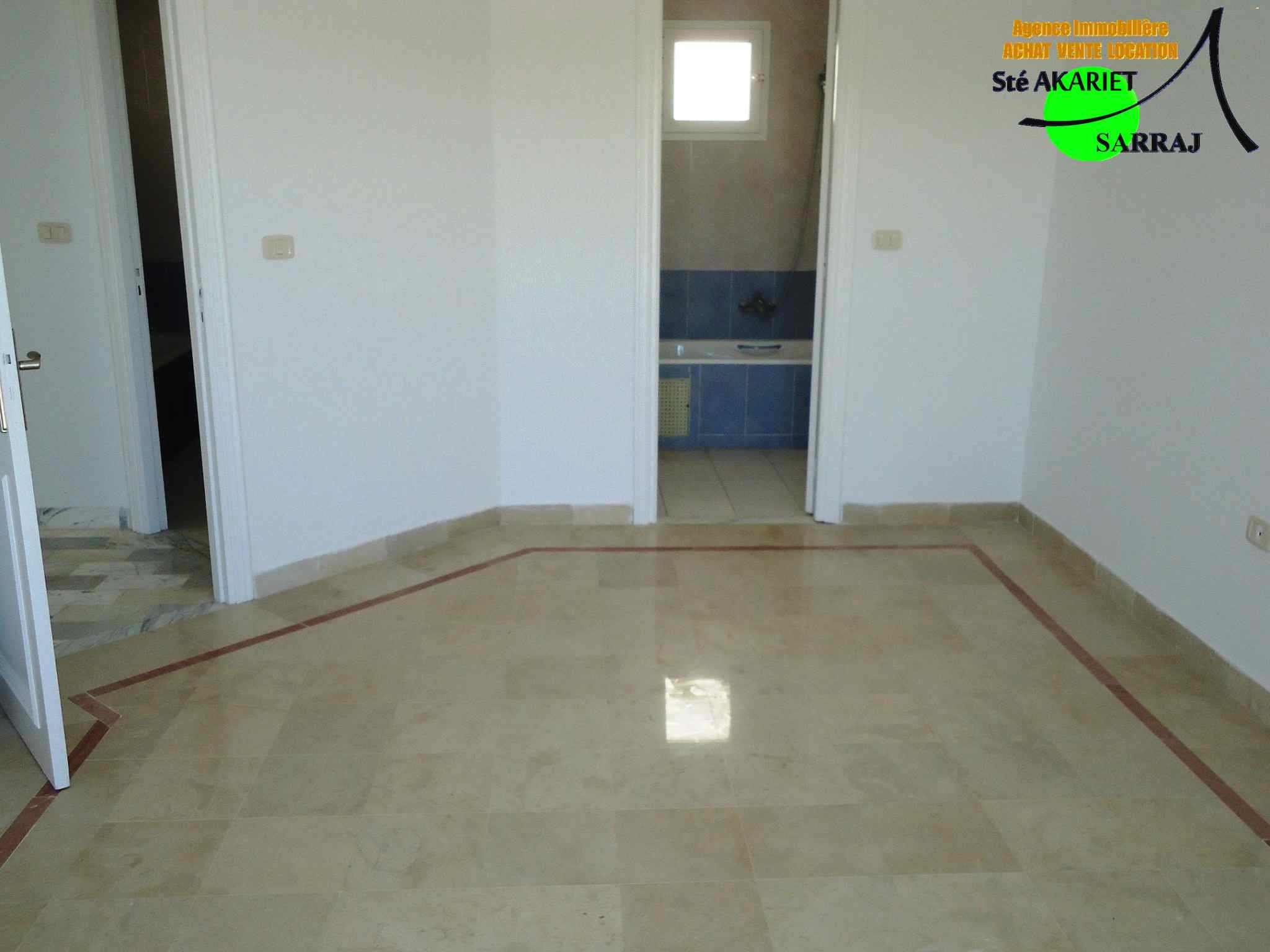 Akouda&nbsp;Chatt Meriem&nbsp;Vente&nbsp;Appart. 4 pi�ces&nbsp;Occasion ne pas rater appartement � chatt mariem
