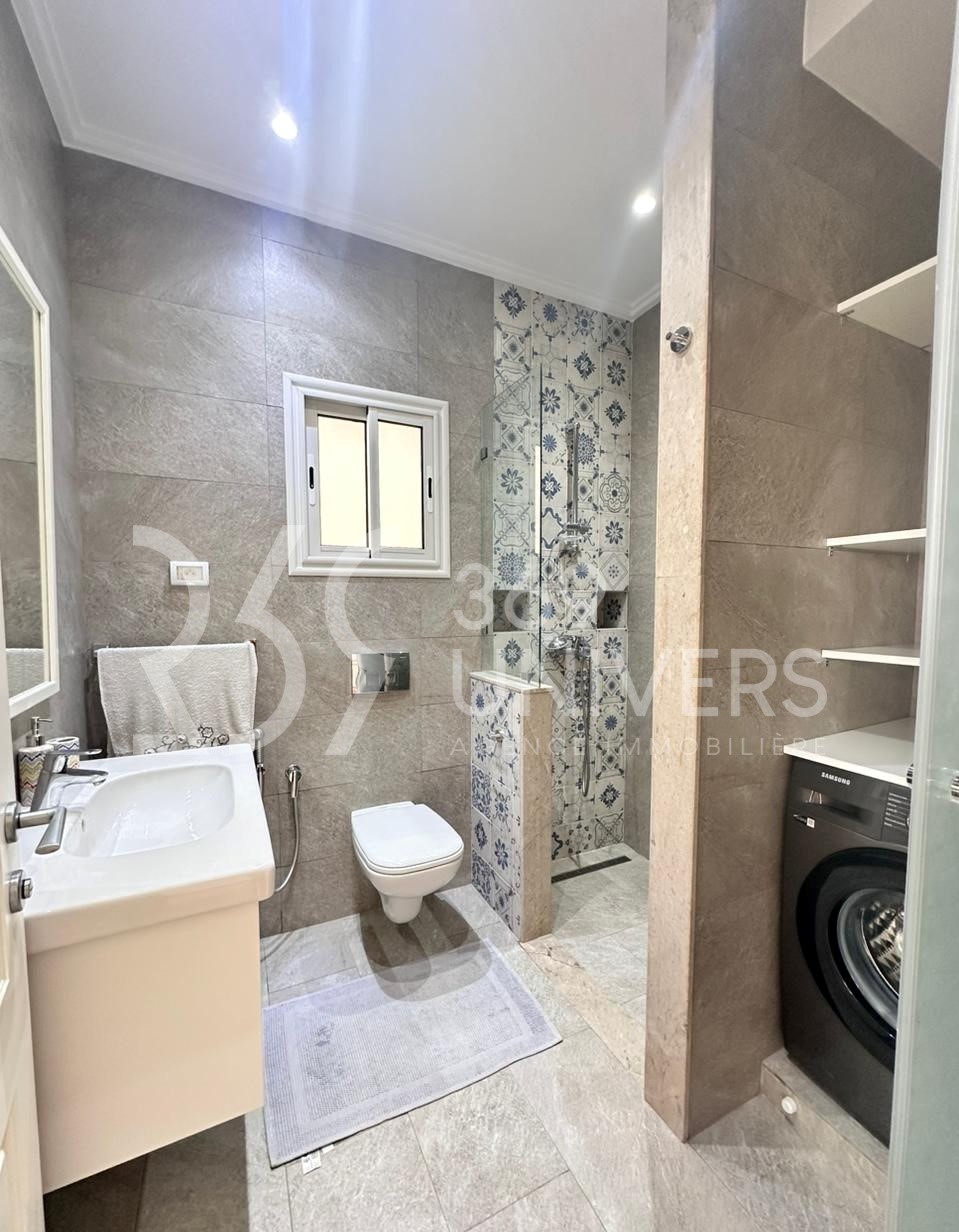 La Marsa&nbsp;Marsa Ennassim&nbsp;Location&nbsp;Appart. 2 pi�ces&nbsp;Appart meubl� avec terrasse � la marsa ref ra088