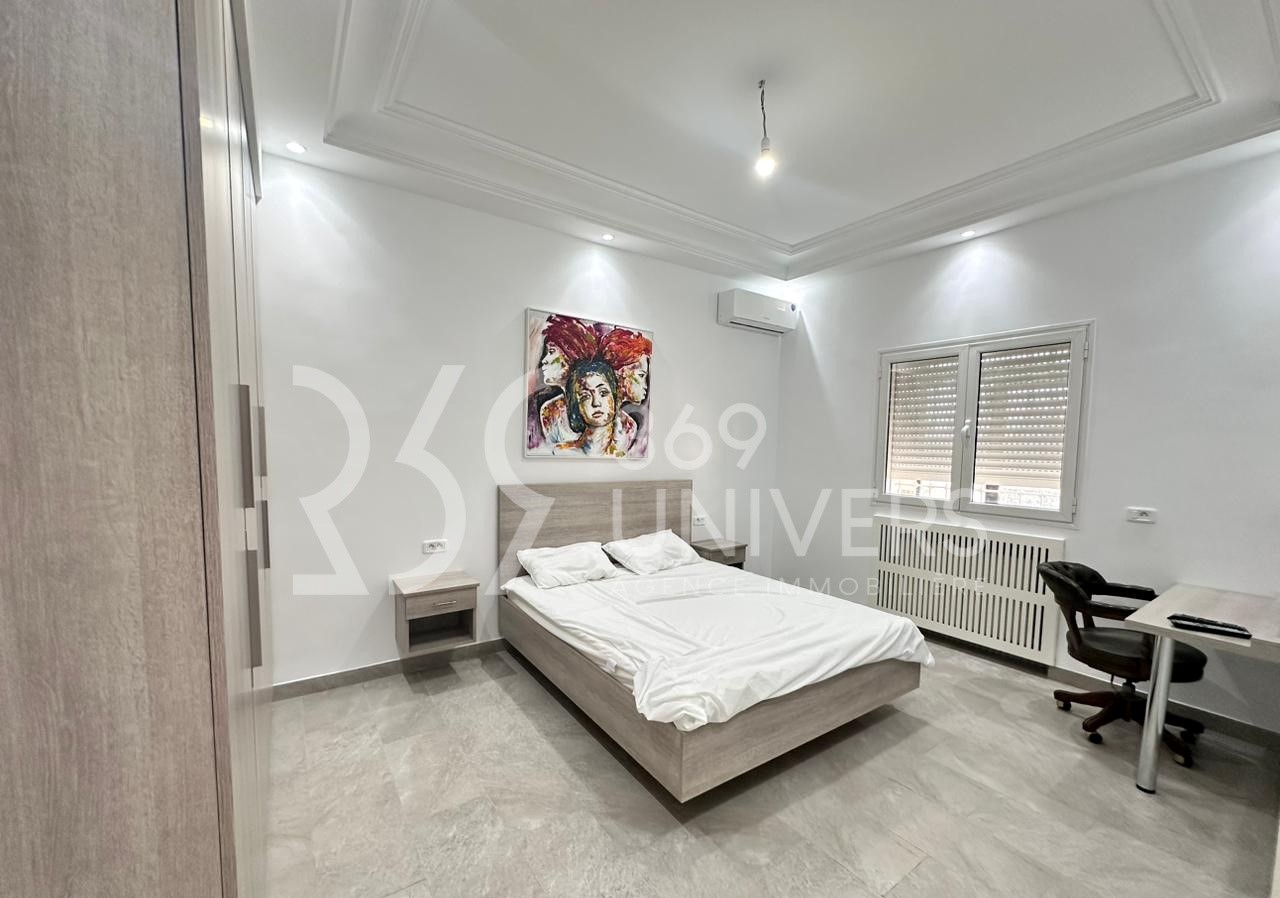 La Marsa&nbsp;Marsa Ennassim&nbsp;Location&nbsp;Appart. 2 pi�ces&nbsp;Appart meubl� avec terrasse � la marsa ref ra088