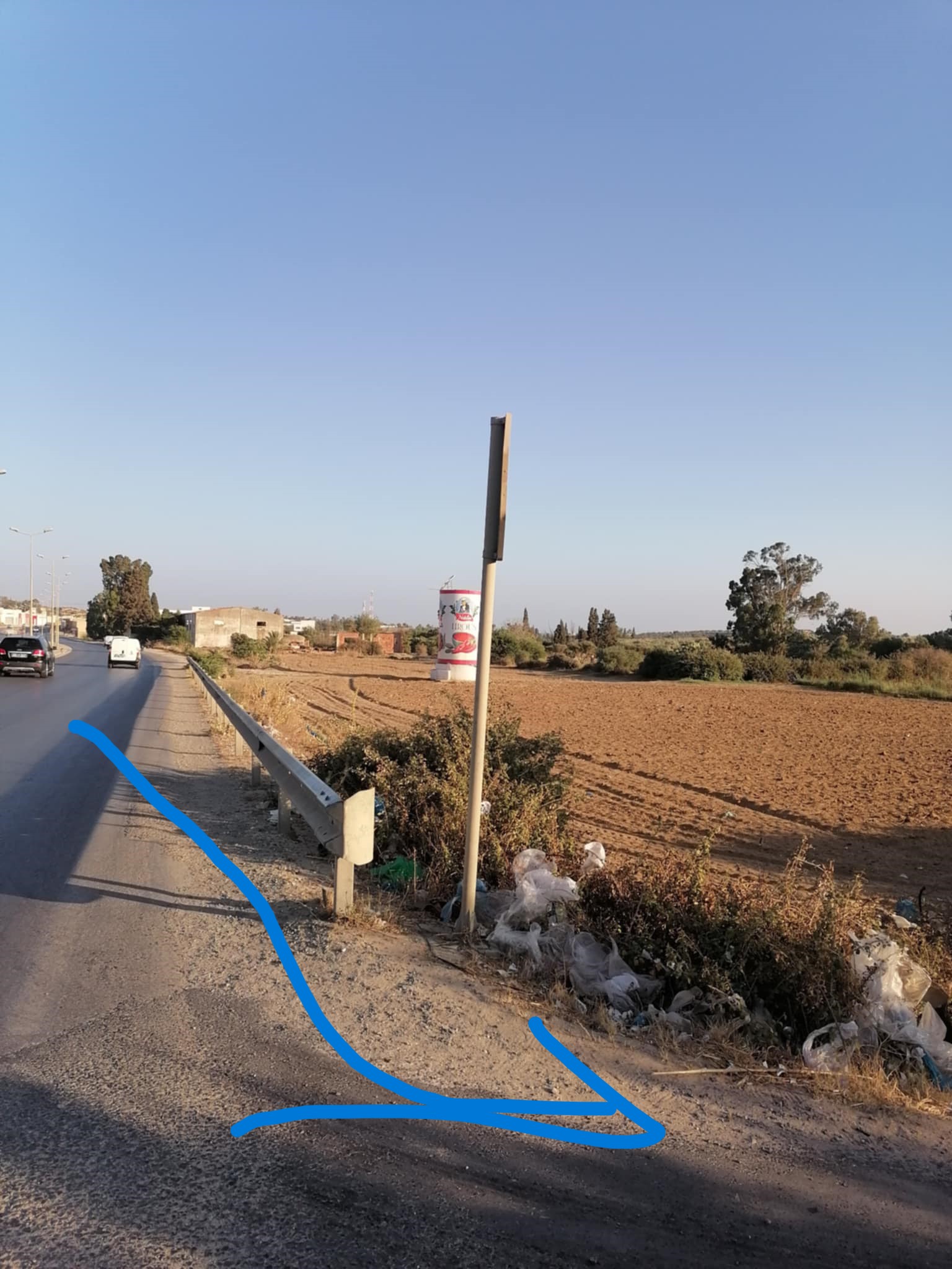 Nabeul&nbsp;Henchir El Haouaria&nbsp;Terrain&nbsp;Terrain agricole&nbsp;Terrain agricole