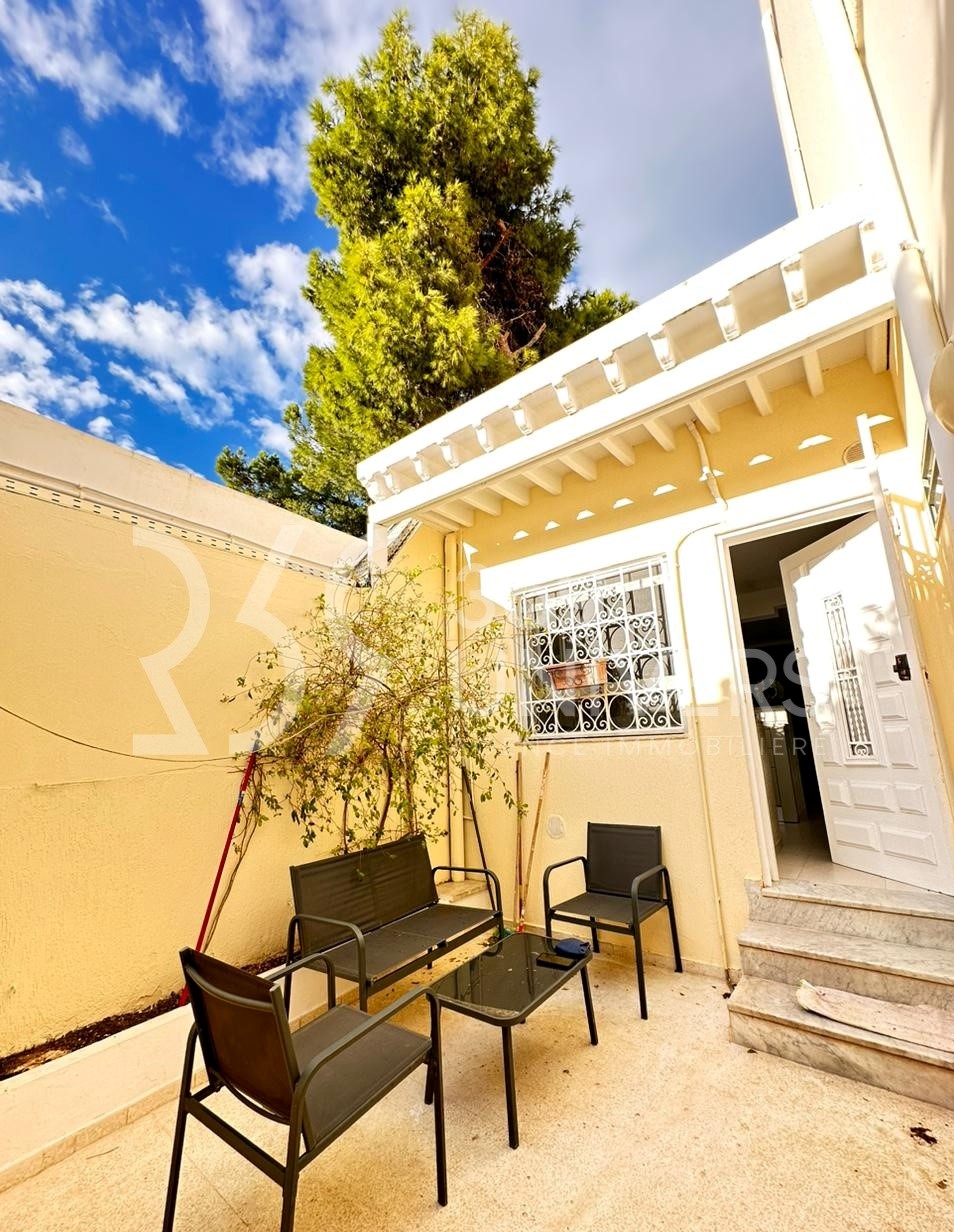 La Marsa&nbsp;Marsa Ennassim&nbsp;Location&nbsp;Appart. 1 pi�ce&nbsp;Studio meubl� avec terrasse � la marsa ref ra095