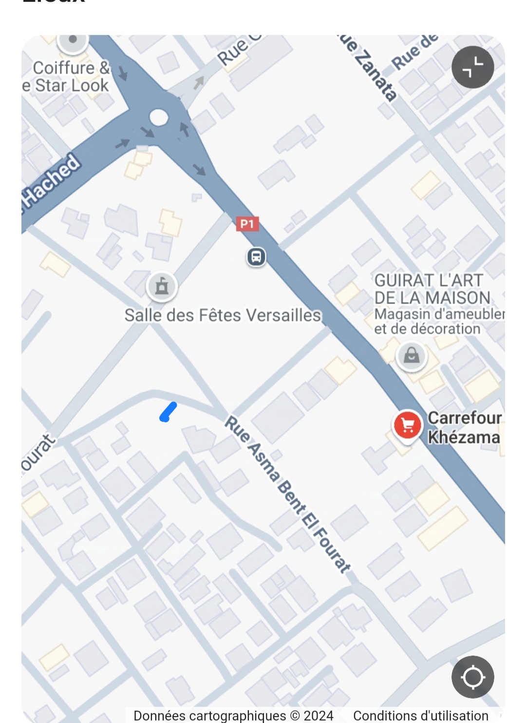 Sousse Ville&nbsp;Sousse&nbsp;Terrain&nbsp;Terrain nu&nbsp;Vend terrain tr�s bien situ� a khazama