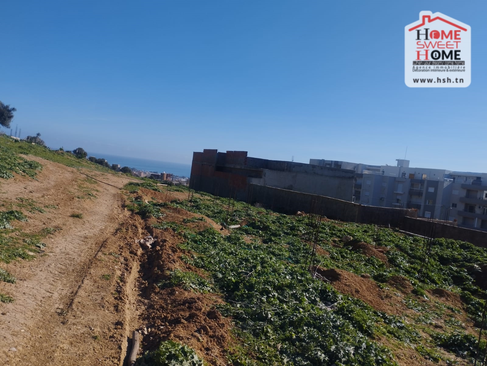 Bizerte Nord&nbsp;Bizerte&nbsp;Terrain&nbsp;Terrain nu&nbsp;Terrain habitation ghanim � bizerte