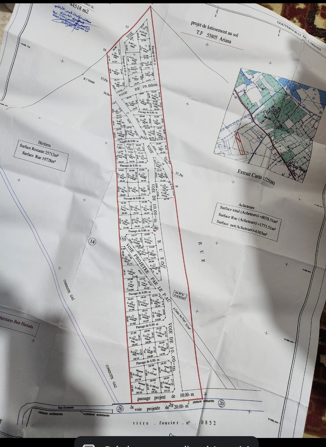 La Soukra Cite El Behi Ladghem Terrain Terrain nu Terrains derrire parc sportif borj louzir