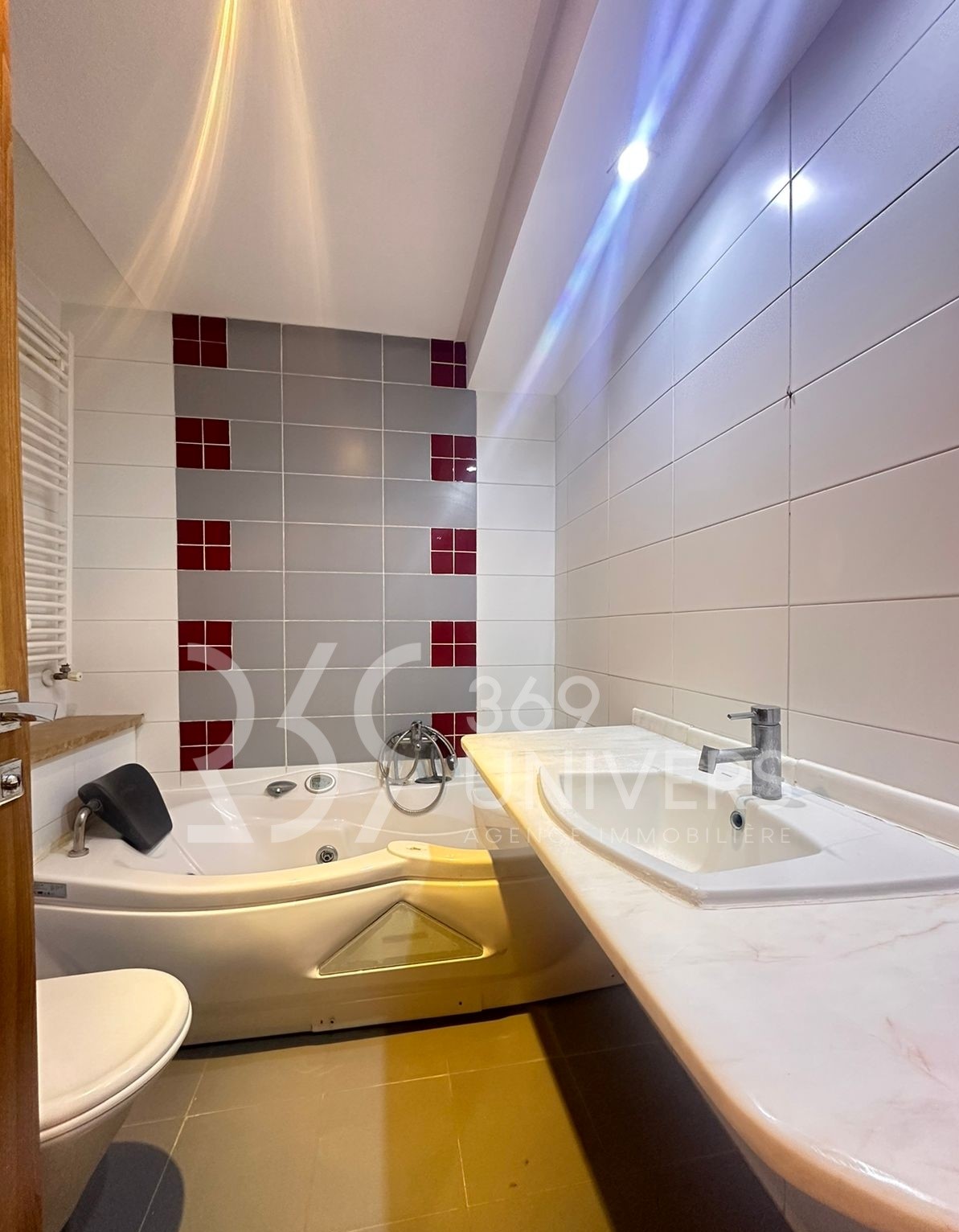 La Marsa Sidi Daoud Location Appart. 3 pices Appartement avec balcon  sidi daoued ref ra103