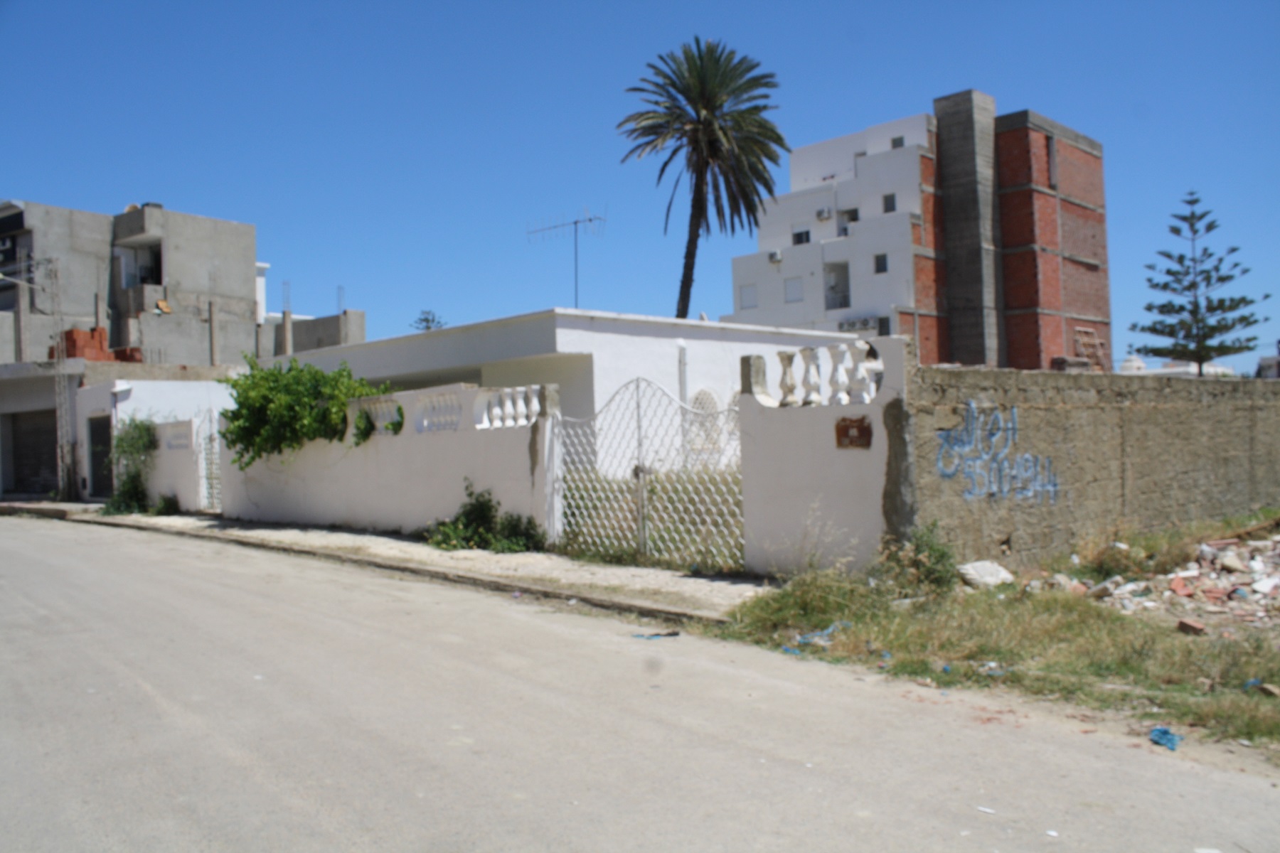 Hammam Chatt&nbsp;Hammam Chatt&nbsp;Terrain&nbsp;Terrain nu&nbsp;Gps deux terrains jumel�s