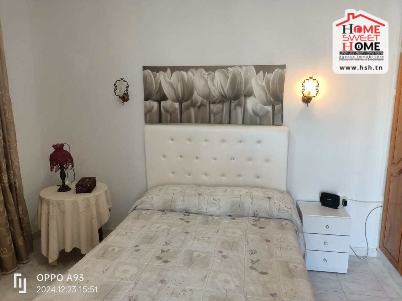La Marsa&nbsp;Marsa Erriadh&nbsp;Location&nbsp;Appart. 2 pi�ces&nbsp;Studio cornelia meubl� � la marsa