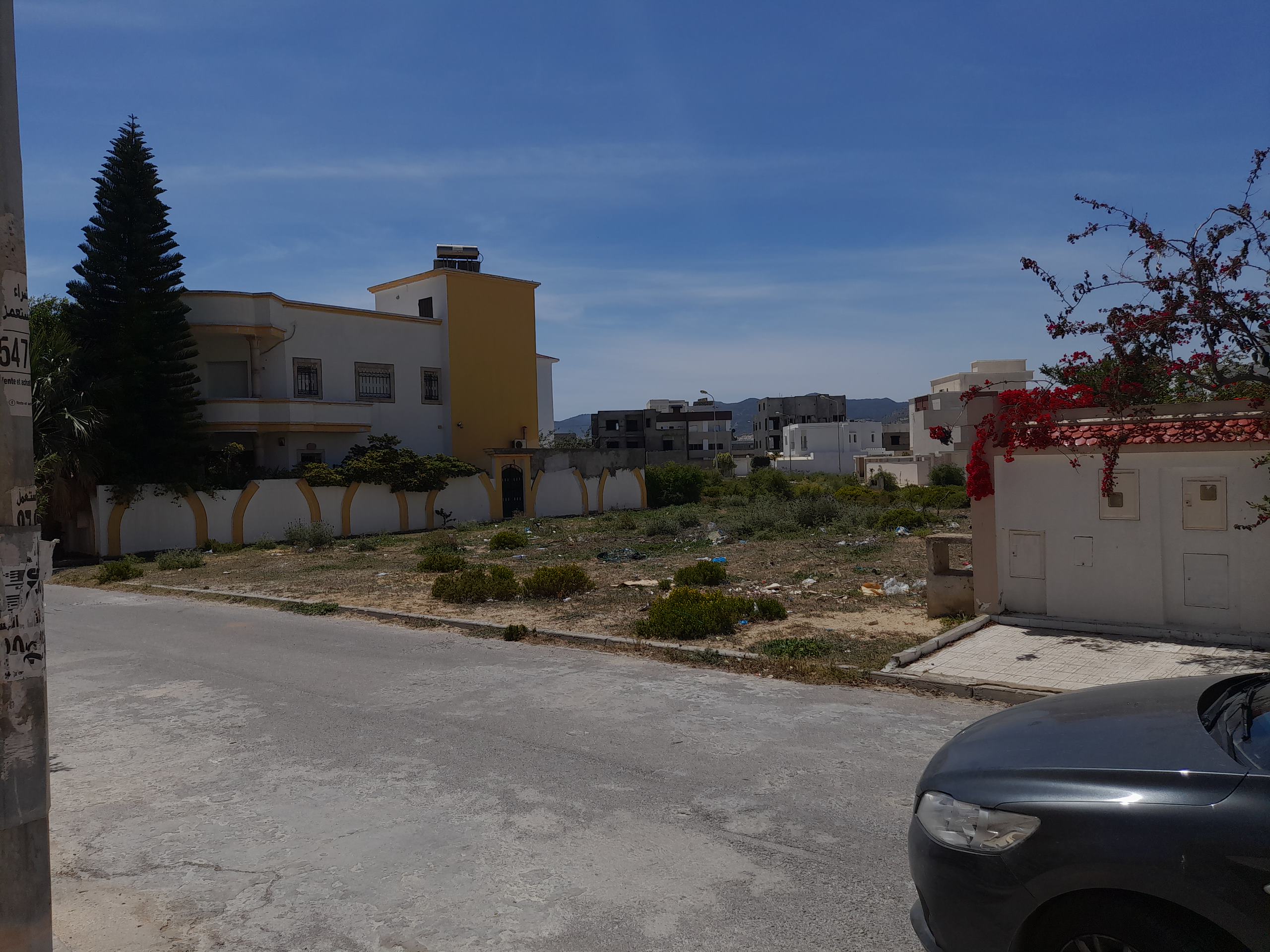 Hammam Chatt Borj Cedria Terrain Terrain nu Terrain zone touristique borj cedria