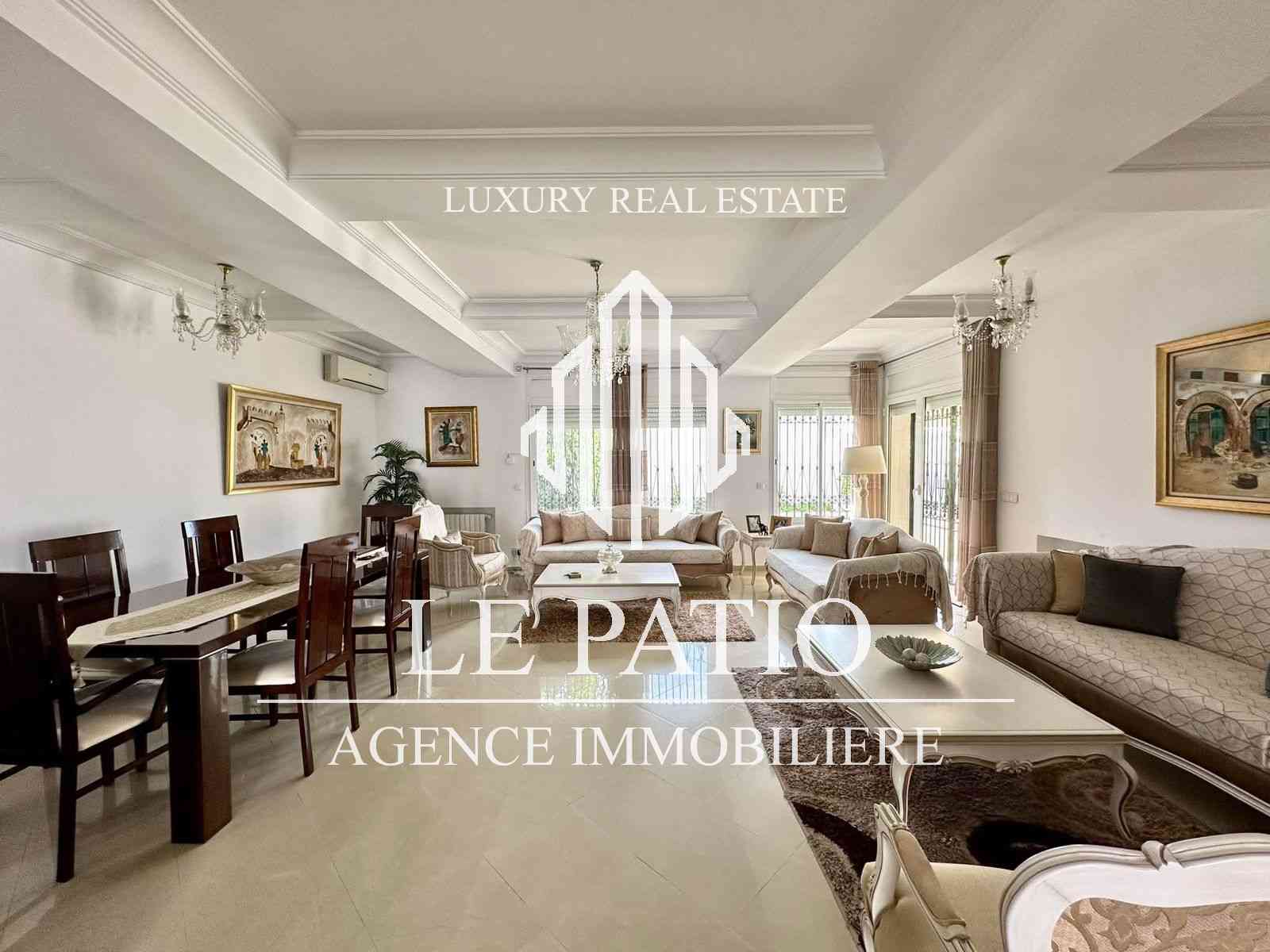 La Marsa&nbsp;Marsa Ennassim&nbsp;Location&nbsp;Maisons&nbsp;Villa s4 vide � la marsa