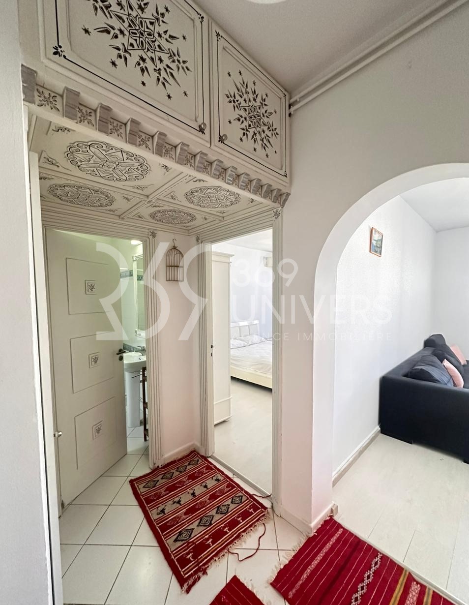 La Marsa&nbsp;Gammart&nbsp;Location&nbsp;Appart. 1 pi�ce&nbsp;Appartement meubl� � gammarth ref ra108