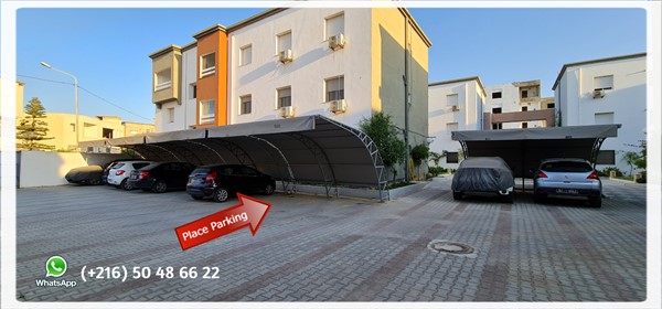 Hammam Chatt Borj Cedria Vente Appart. 5 pices+ Appart h standing de 111 m2 au 1er t pour 250 md