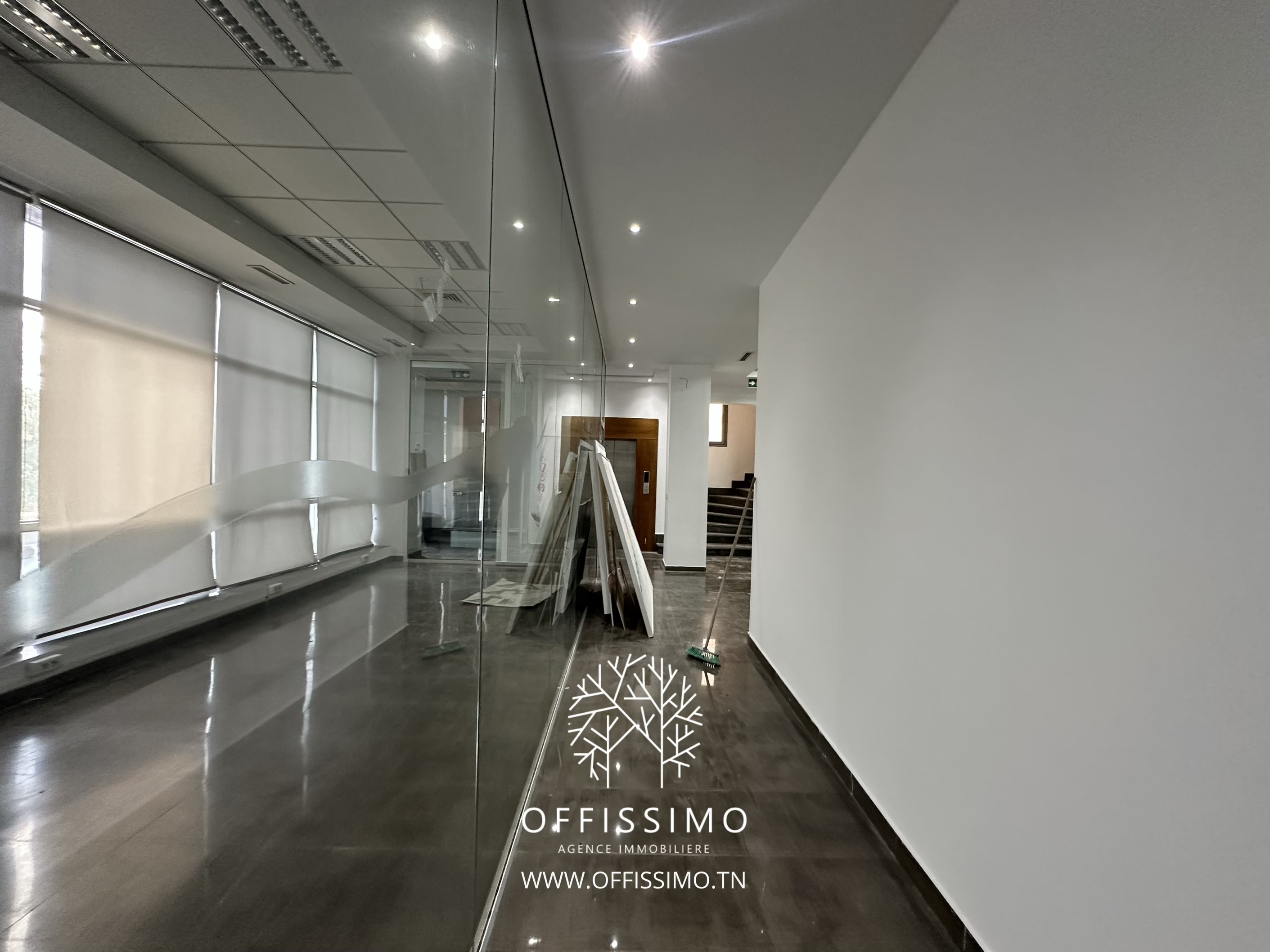 La Marsa&nbsp;Berge Du Lac&nbsp;Location&nbsp;Surfaces&nbsp;Immeuble route gp9 1350m