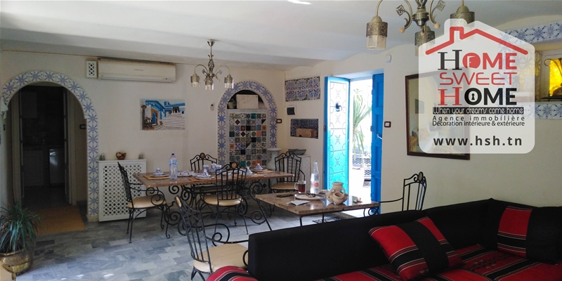 Carthage&nbsp;Sidi Bousaid&nbsp;Vente&nbsp;Maisons&nbsp;Villa santorin � sidi bou said